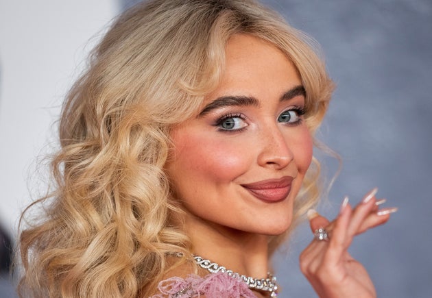 Sabrina Carpenter at the Brit Awards earlier this year