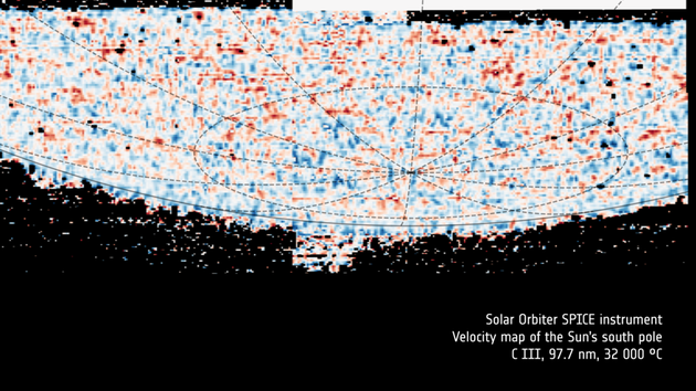 Οι πρώτες εικόνες του νότιου πόλου του Ήλιου, από το Solar Orbiter.