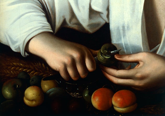 «Boy Peeling Fruit», Καραβάτζιο, 1592 (Photo by DeAgostini/Getty Images)