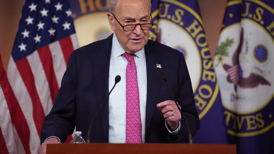 Chuck Schumer ‘Sickened’ By ‘Manhandling’ Of Dem Senator At Noem Presser