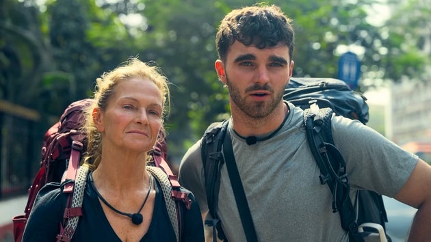 Race Across The World's mother-and-son duo Caroline and Tom