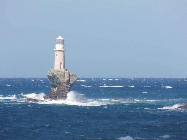 Ο Φάρος Τουρλίτης στην Άνδρο