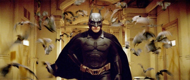 Christian Bale in Batman Begins