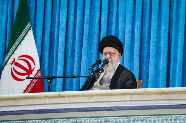 Ο Αλί Χαμενεΐ (Office of the Iranian Supreme Leader via AP)