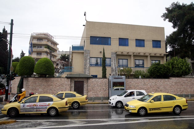 Η πρεσβεία του Ισραήλ στην Αθήνα.