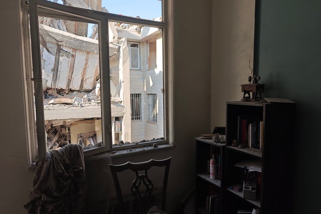 TEHRAN, IRAN - JUNE 13: Damage to buildings following Israeli airstrikes on June 13, 2025 in Tehran, Iran. Iran's three top military generals were killed in the attacks that also targeted nuclear and military facilities, according to published reports. Israel described the strikes as preemptive to keep Iran from obtaining nuclear weapons, the reports said. (Photo by Majid Saeedi/Getty Images)
