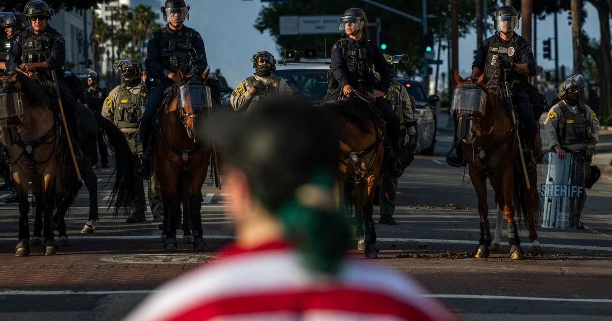 Military Commander Says 200 Marines Moved Into Los Angeles To Protect Federal Property And Personnel