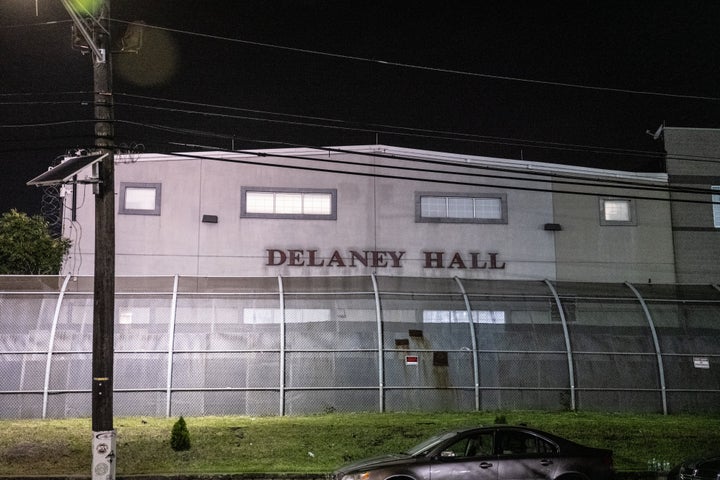 Four people detained at Delaney Hall escaped during a reported detainee uprising over poor conditions.