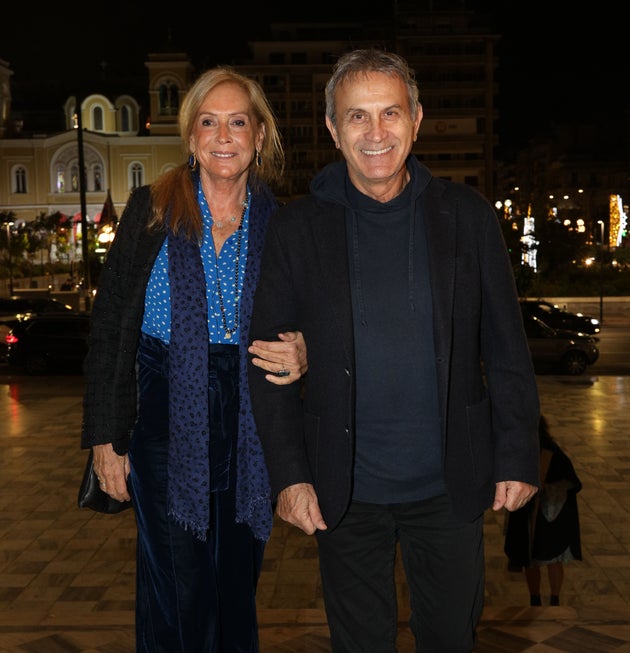 Η Άννα και ο Γιώργος Νταλάρας.