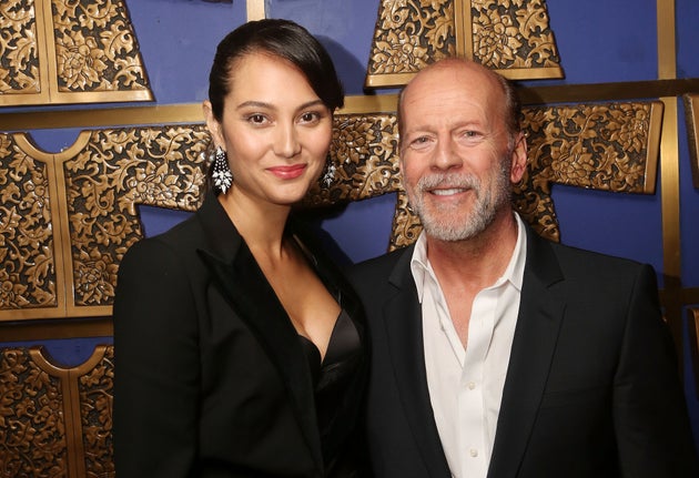 Emma Heming Willis and husband Bruce in 2015