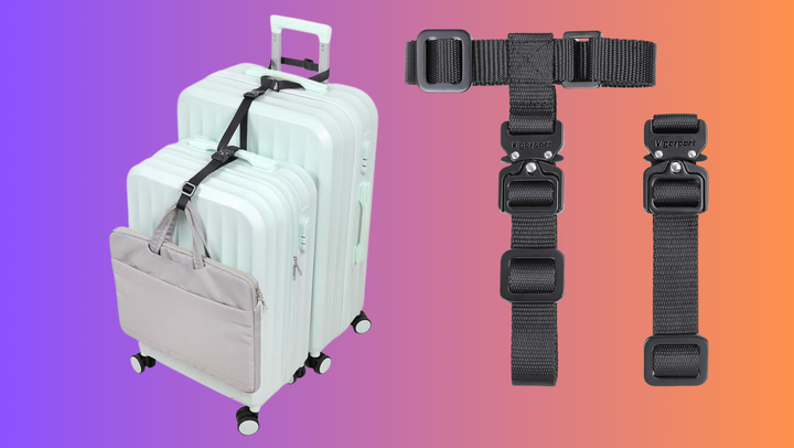 Vigorport luggage connector straps