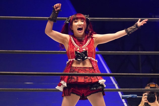 さいたまスーパーアリーナで開かれた「CyberFight Festival 2021」に出場した伊藤麻希選手（2021年6月6日）