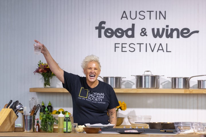 Anne Burrell attends the Austin FOOD & WINE Festival at Auditorium Shores on November 05, 2023 in Austin, Texas.