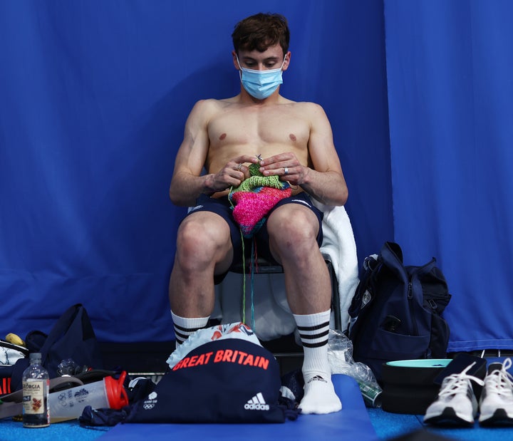 Tom Daley Says Reliving 'Concern' Of His Closeted Previous In New Documentary ‘Felt Like Therapy’ - The Boston Courier 3 Daley is proud to tout knitting as his “superpower” and a "mental reset."