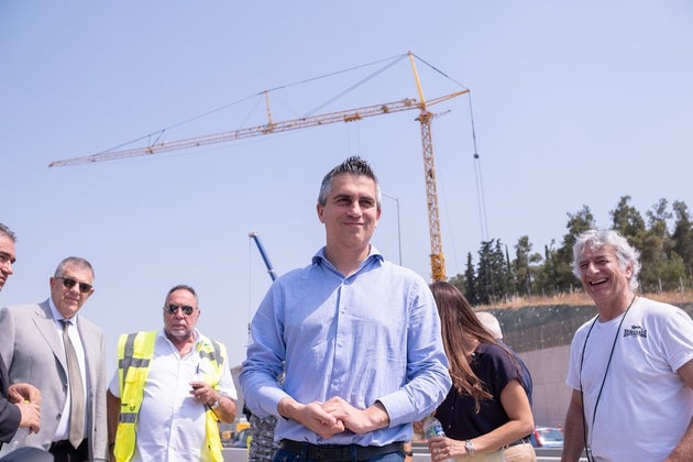 Ο υπουργός Υποδομών και Μεταφορών Χρίστος Δήμας