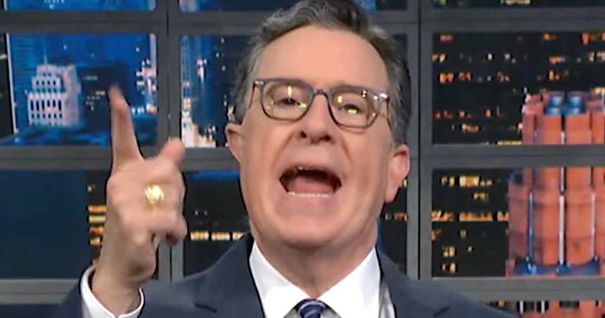 Stephen Colbert Uncovers The 1 Uncomfortable Word Trump's Too 'Embarrassed' To Say