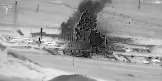 Βίντεο από το ισραηλινό πλήγμα