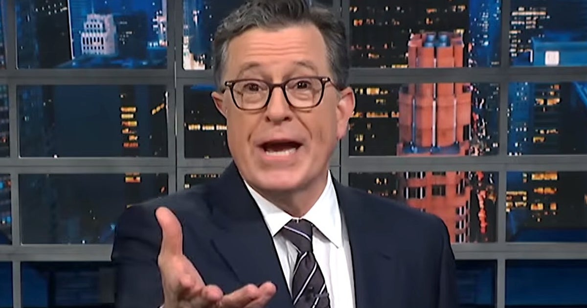 'A Real American Disgrace!': Stephen Colbert Nails Trump's Most 'Half-Assed' Effort Yet