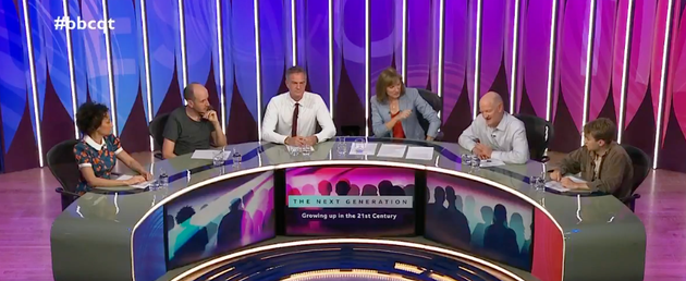Last night's Question Time panel.