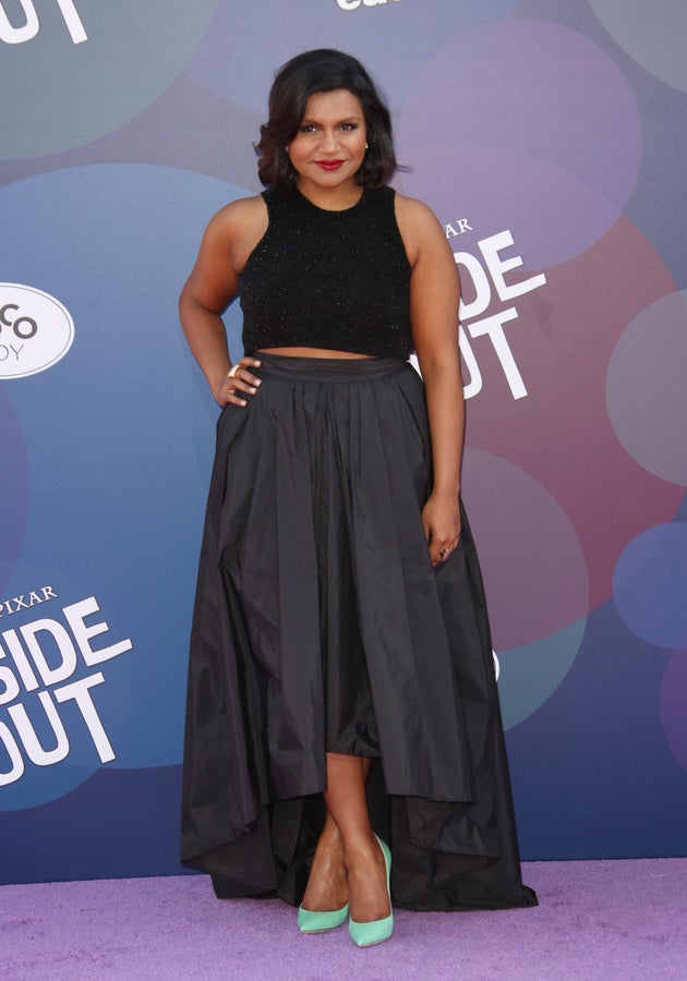 Mindy Kaling at the premiere of Inside Out in June 2015