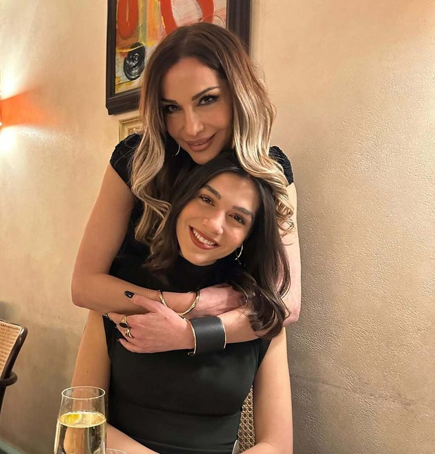 Η Δέσποινα Βανδή και η Μελίνα Νικολαΐδη.