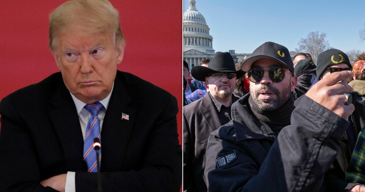 Proud Boys Say Trump Will Lose Their Support If He Goes To War With Iran
