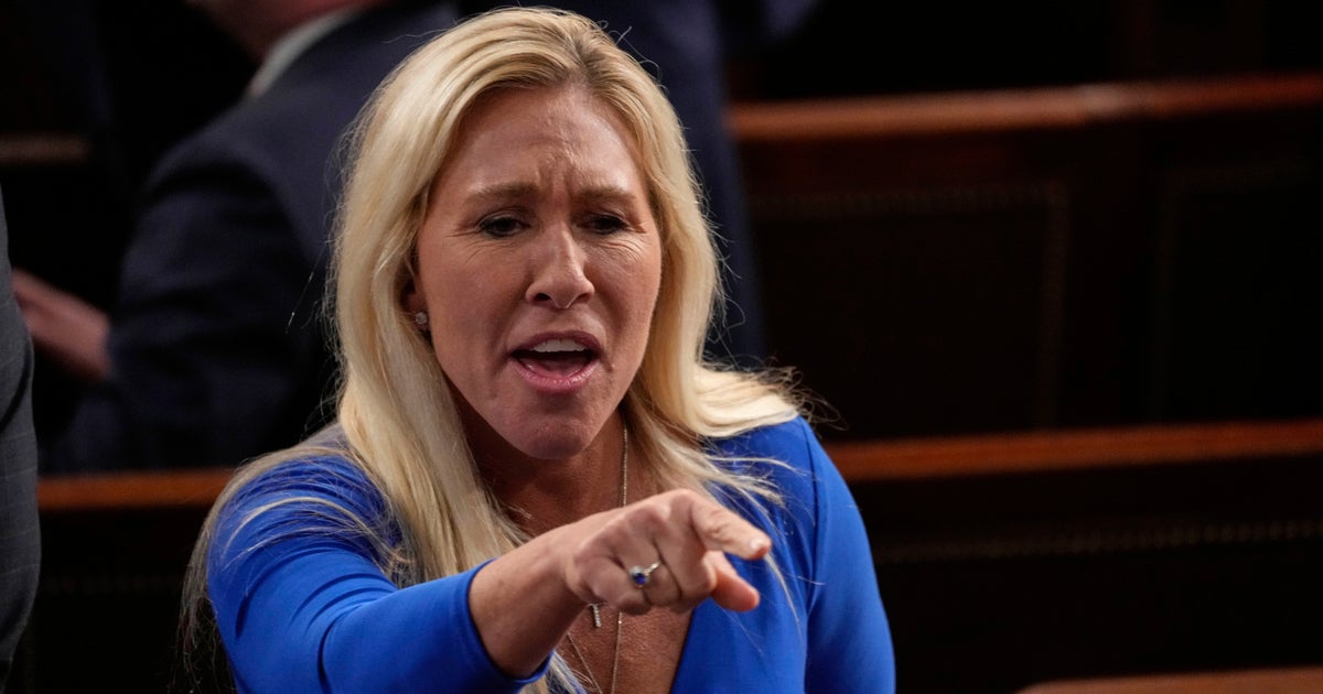 Rep. Marjorie Taylor Greene Says 'Peace Is The Answer'