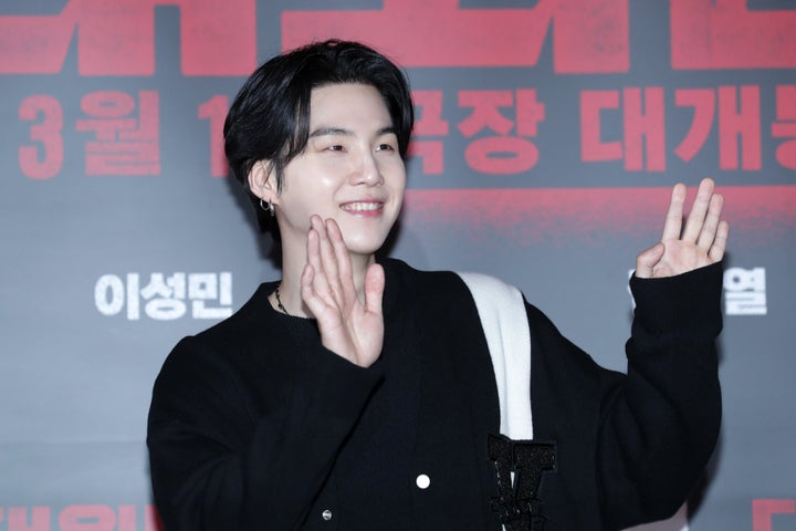 BTSのSUGAさん(2023年撮影)