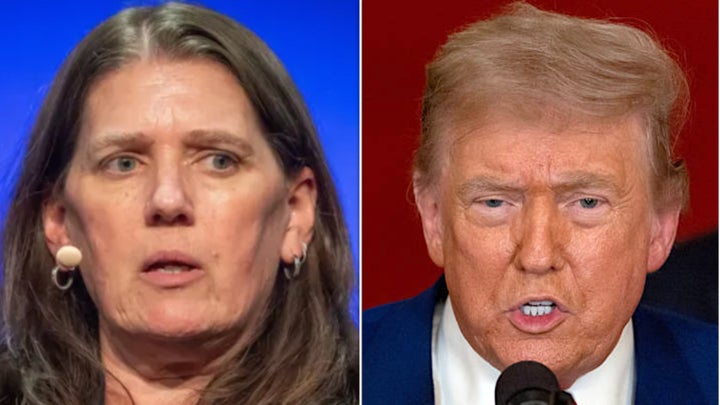 Mary Trump, who has been a constant critic of Donald Trump, says it's the president's signature on a controversial birthday message to Jeffrey Epstein.
