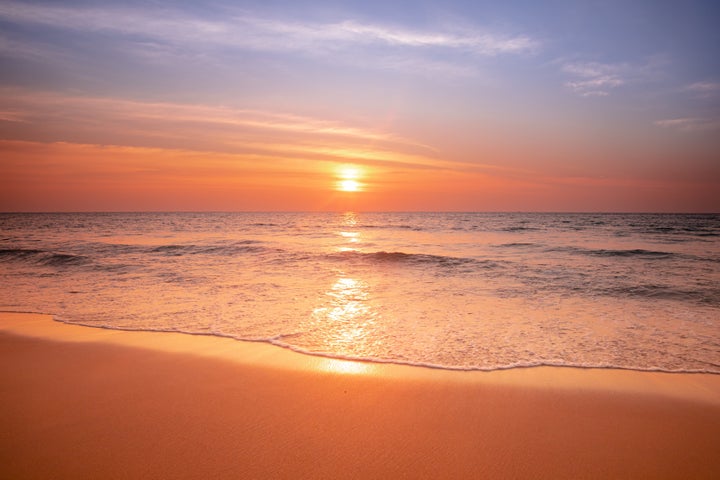 Consider a sunset trip to the beach to limit your UV exposure.
