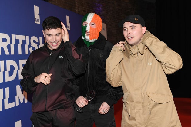 Kneecap at the Britain Independent Film Awards last year