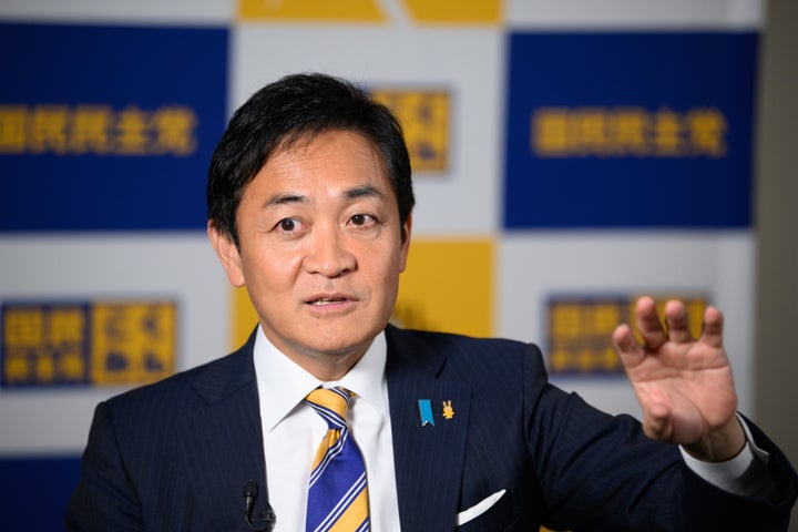 国民民主党の玉木雄一郎代表(2024年11月1日撮影)