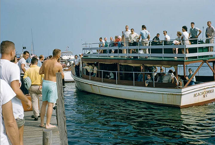 The Cherry Grove ferry, circa 1950. 
