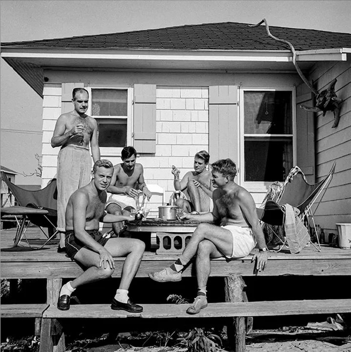 Roman Holiday House, circa 1952. 