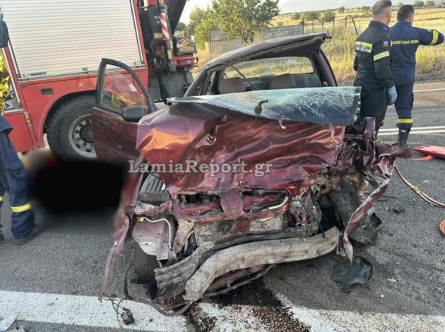 Θανατηφόρο τροχαίο στη Βοιωτία - Ζευγάρι σκοτώθηκε σε μετωπική σύγκρουση