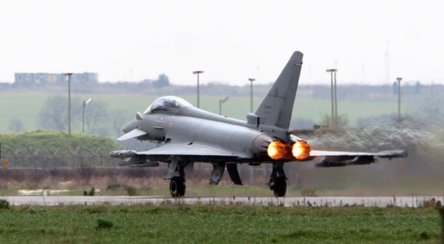 Ιταλικό Eurofighter - Φωτογραφία αρχείου(AP Photo/Donato Fasano)