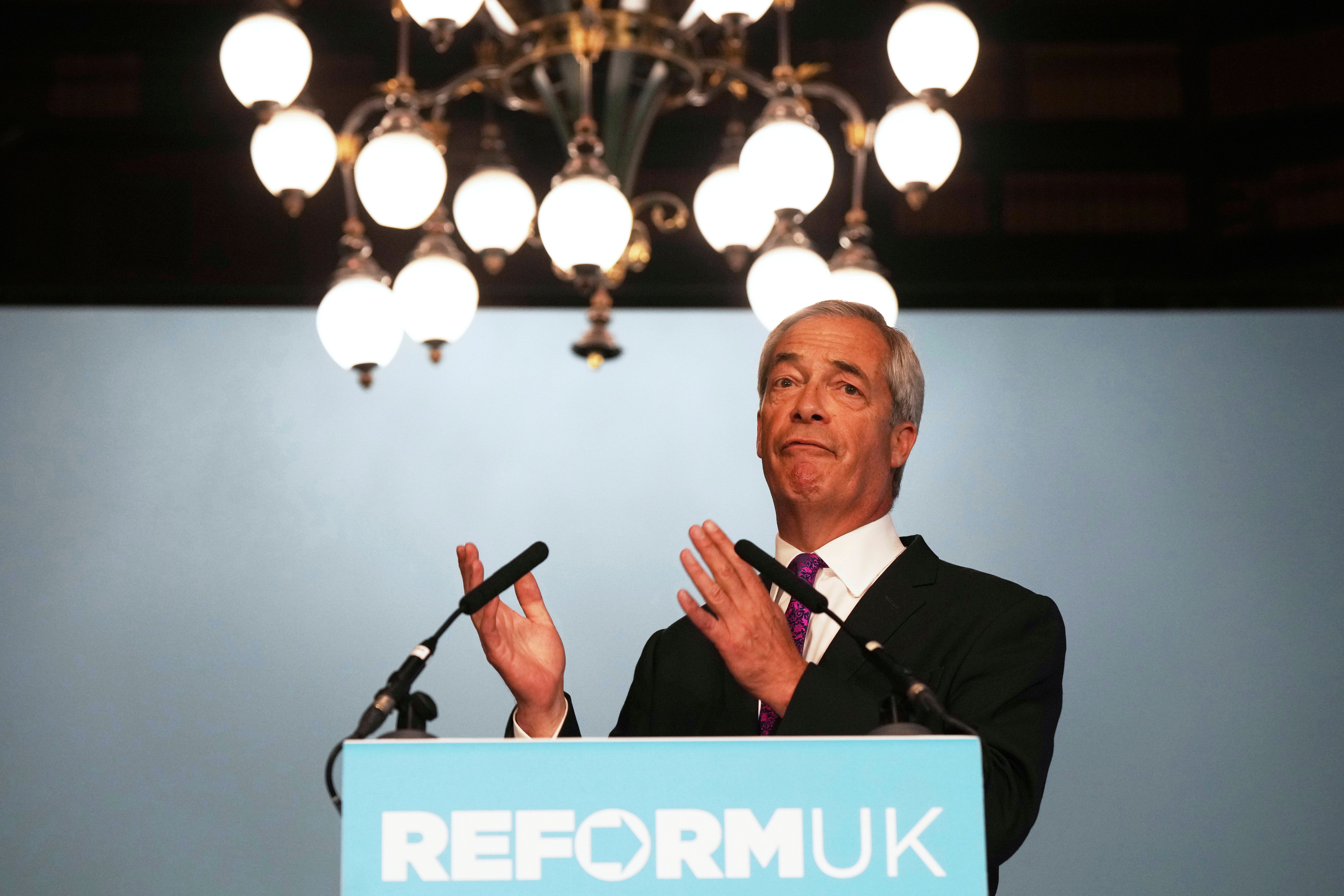 Nigel Farage Heading For Downing Street In Reform UK Surge, Mega-Poll Suggests