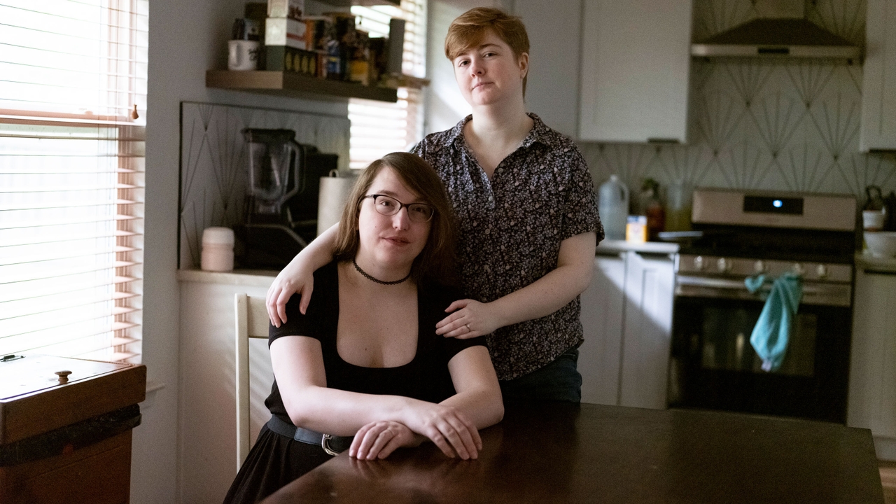 10 years after marriage equality, queer couples are worried 5 Claire and Heather Clark married Texas in 2022 shortly after the Supreme Court annulled the federal abortion rights.