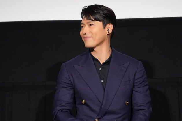 たびたび観客を見渡し笑顔を見せていたヒョンビンさん