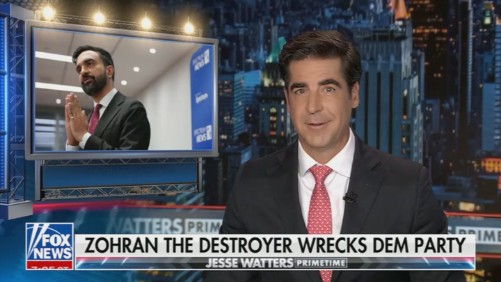 Jesse Watters' new nickname for Zohran Mamdani, 
