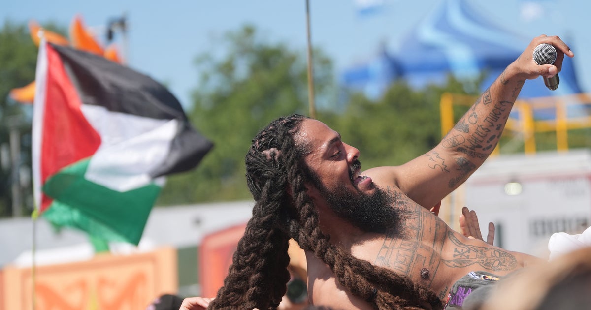 Rap Duo Bob Vylan Leads 'Death, Death To The IDF' Chants At Glastonbury