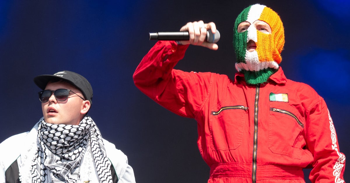 Irish Rappers Kneecap Curse U.K. Prime Minister During Glastonbury Set