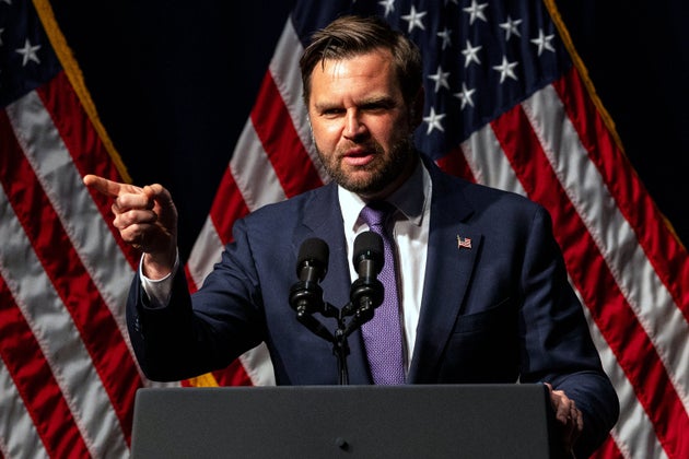 オハイオ州共和党のパーティーで話すヴァンス副大統領（2025年6月24日）