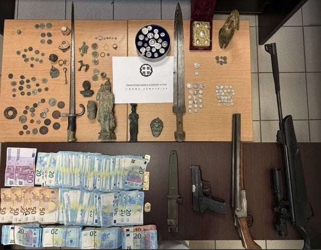 Μερικά από τα ευρήματα.