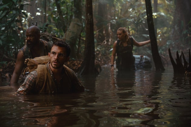 A scene from Jurassic World Rebirth