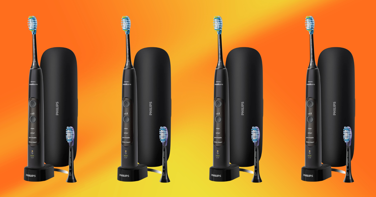 Philips Sonicare ExpertClean 7500 Electric Toothbrush Is 50% Off