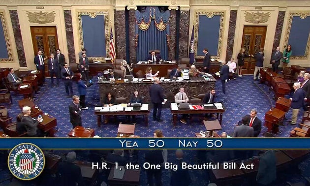  (Senate Television via AP)