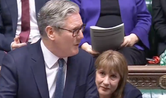 Rachel Reeves appeared emotional on the Labour frontbench.