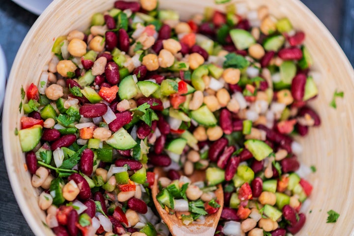 Just one cup of beans contains 10 to 19 grams of fiber, which can get you more than halfway to your daily target.