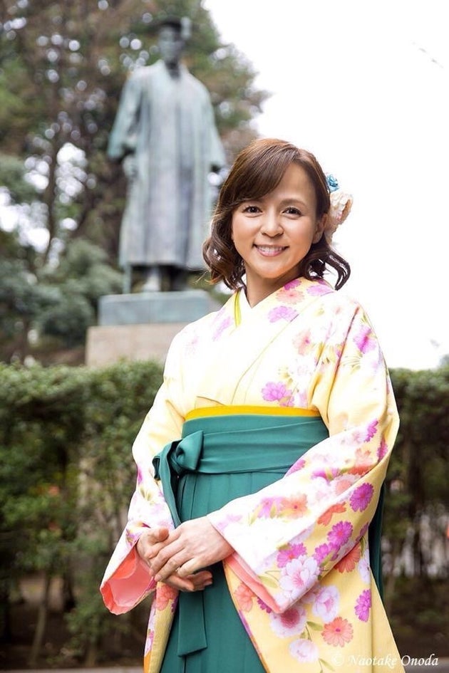 大学の卒業式に出席したいとうまい子さん